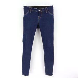 Liz Lange Maternity Jeggings Jeans Womens Size XS Blue Dark Wash Denim‎ Stretch